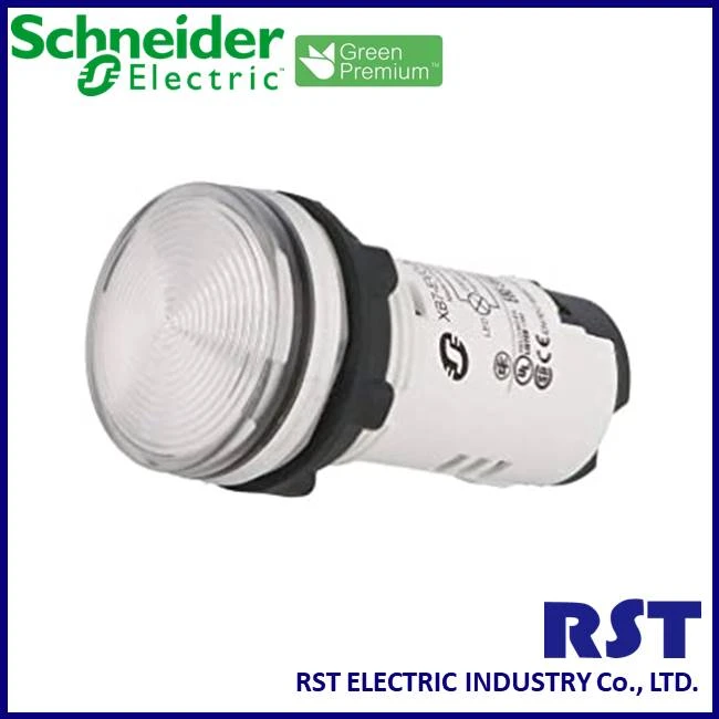 Schneider XB7 White Pilot Light XB7EV07MP